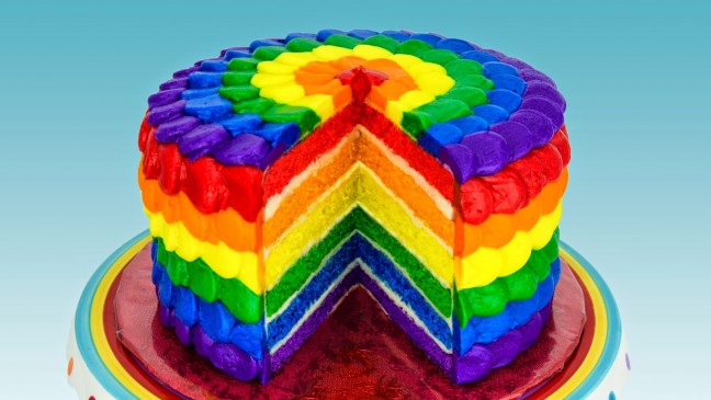 Vídeo Tutorial para fazer um bolo arco-íris